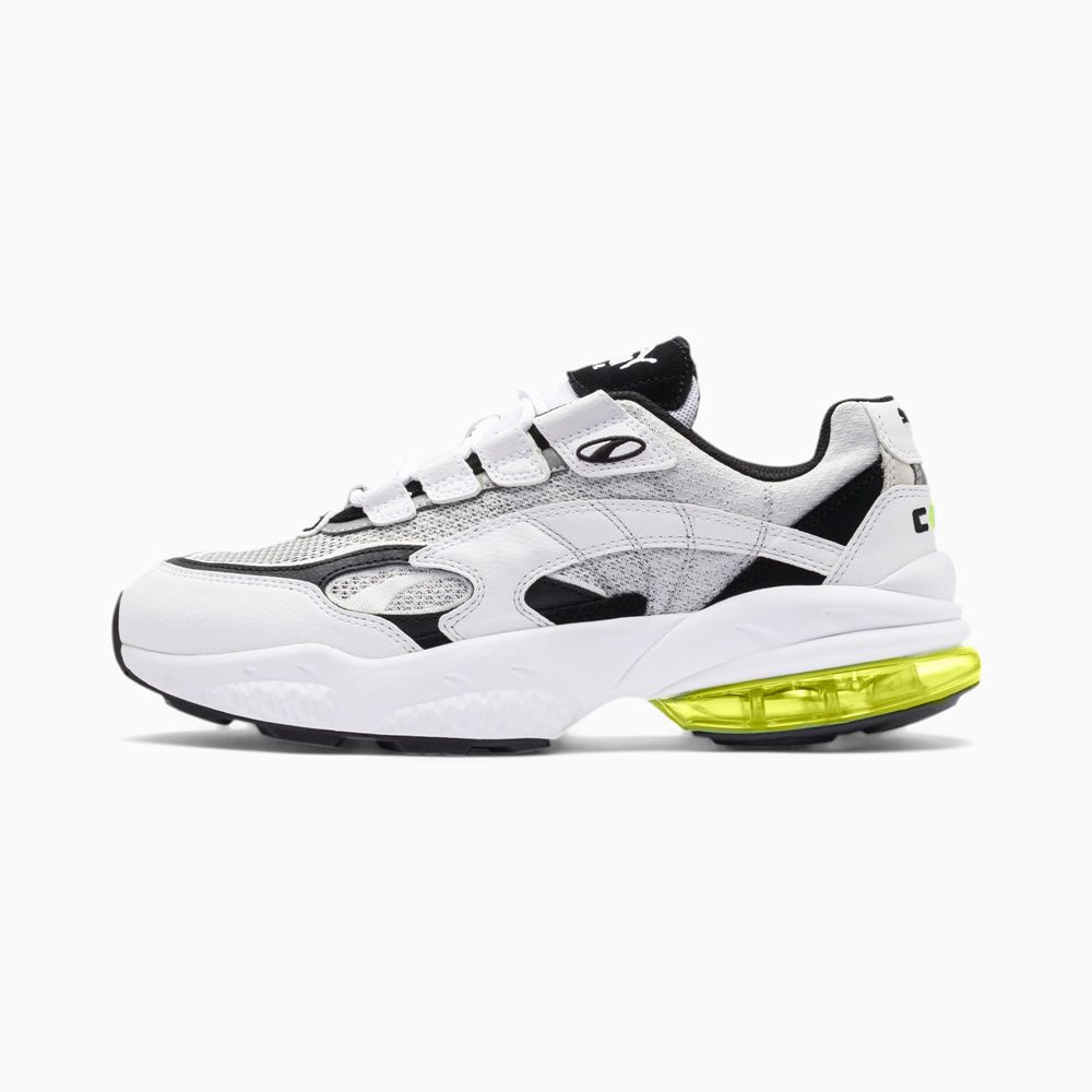 Puma CELL Venom Alert Férfi Sportcipő - Fehér/Fekete ( Hungary - XYMWI1376 )